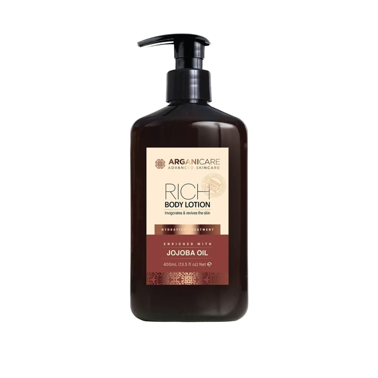 Arganicare Jojoba Oil Rich Body Lotion 400ml (13.5floz)