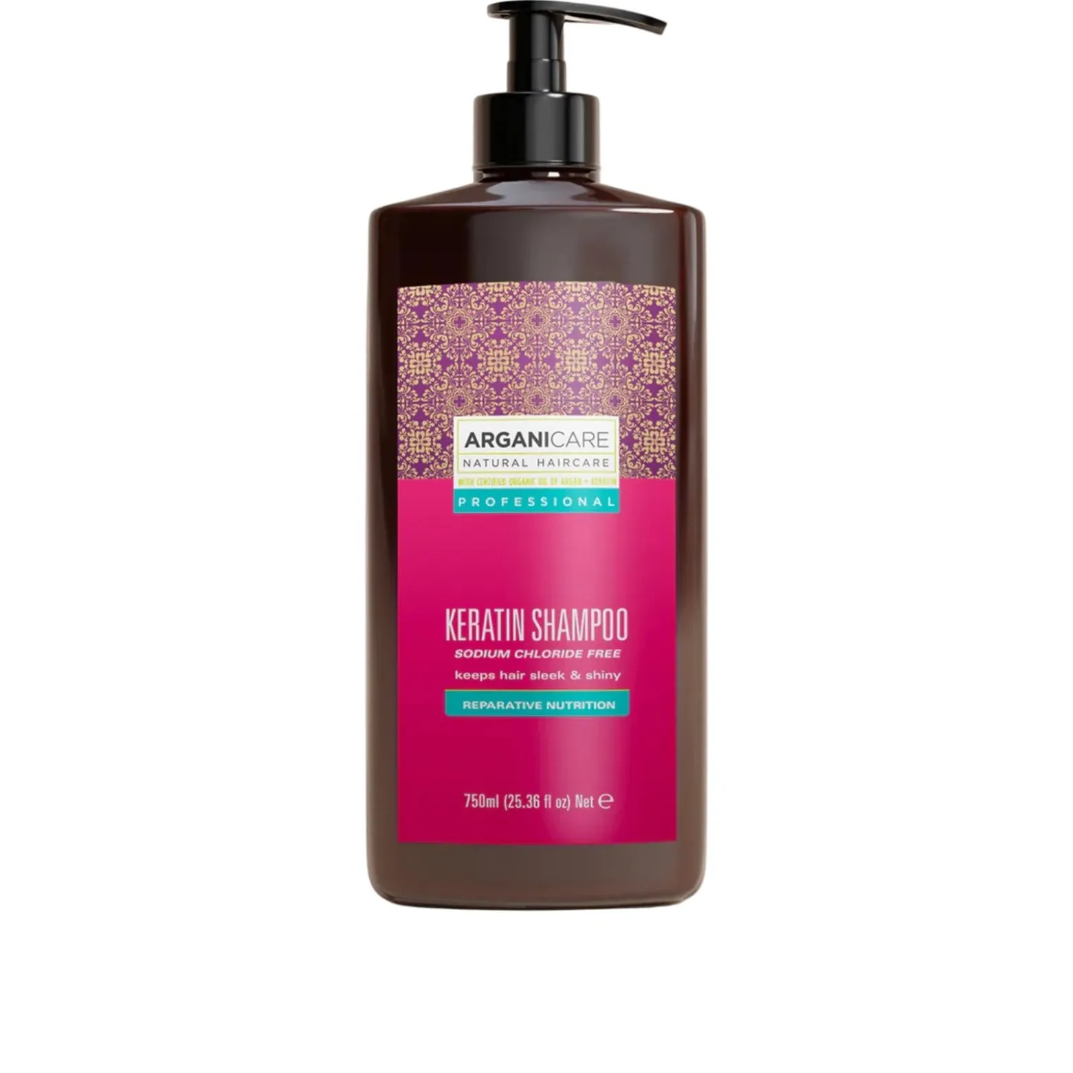 Arganicare Keratin Shampoo 750ml (25.36floz)