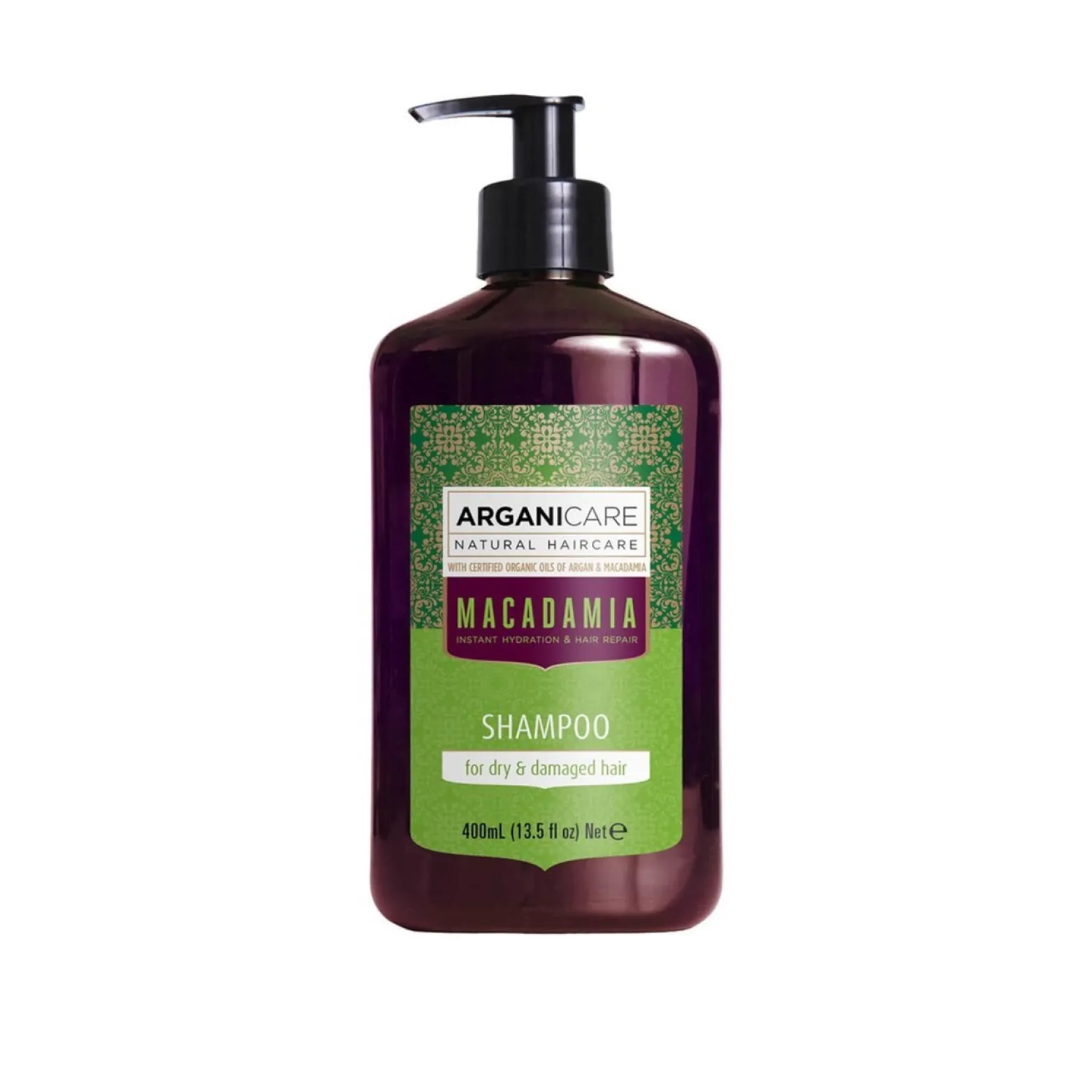 Arganicare Macadamia Shampoo 400ml (13.5floz)