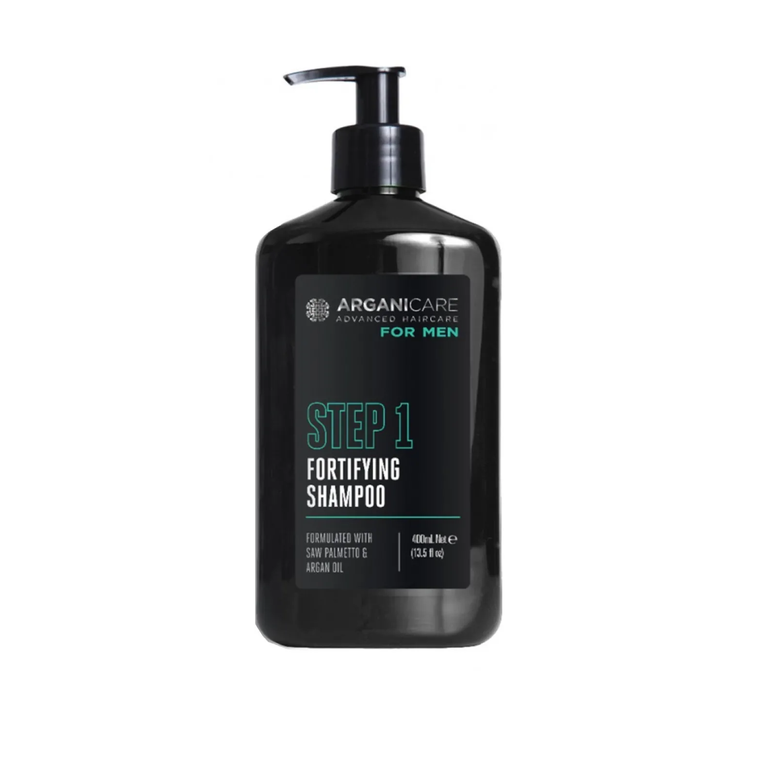 Arganicare Men Step 1 Fortifying Shampoo 400ml (13.5floz)