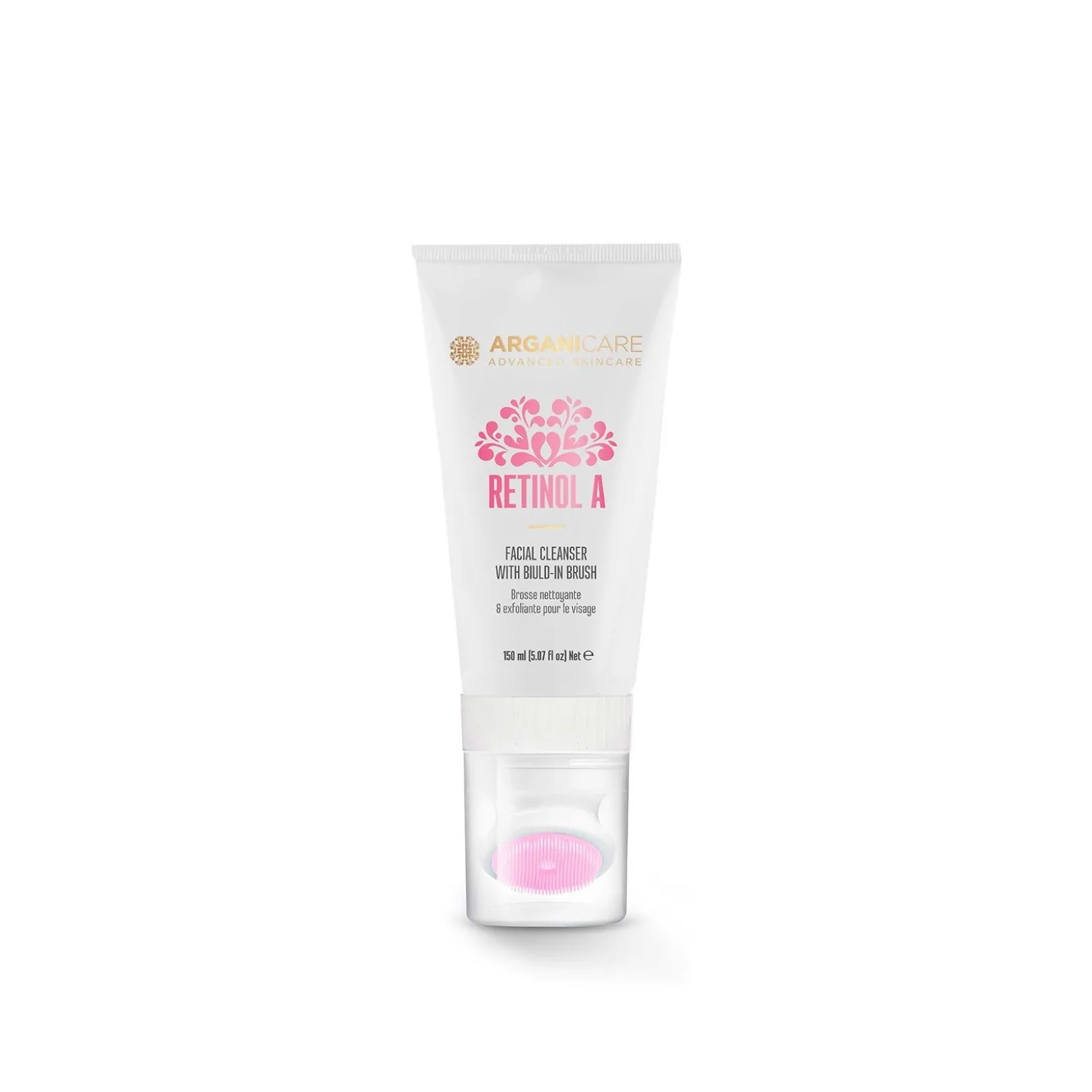 Arganicare Retinol a Facial Cleanser with Build-In Brush 150ml (5.07floz)
