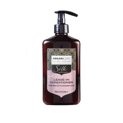 Arganicare Silk Leave-in Conditioner for Very Dry & Damaged Hair 400ml (13.5floz)