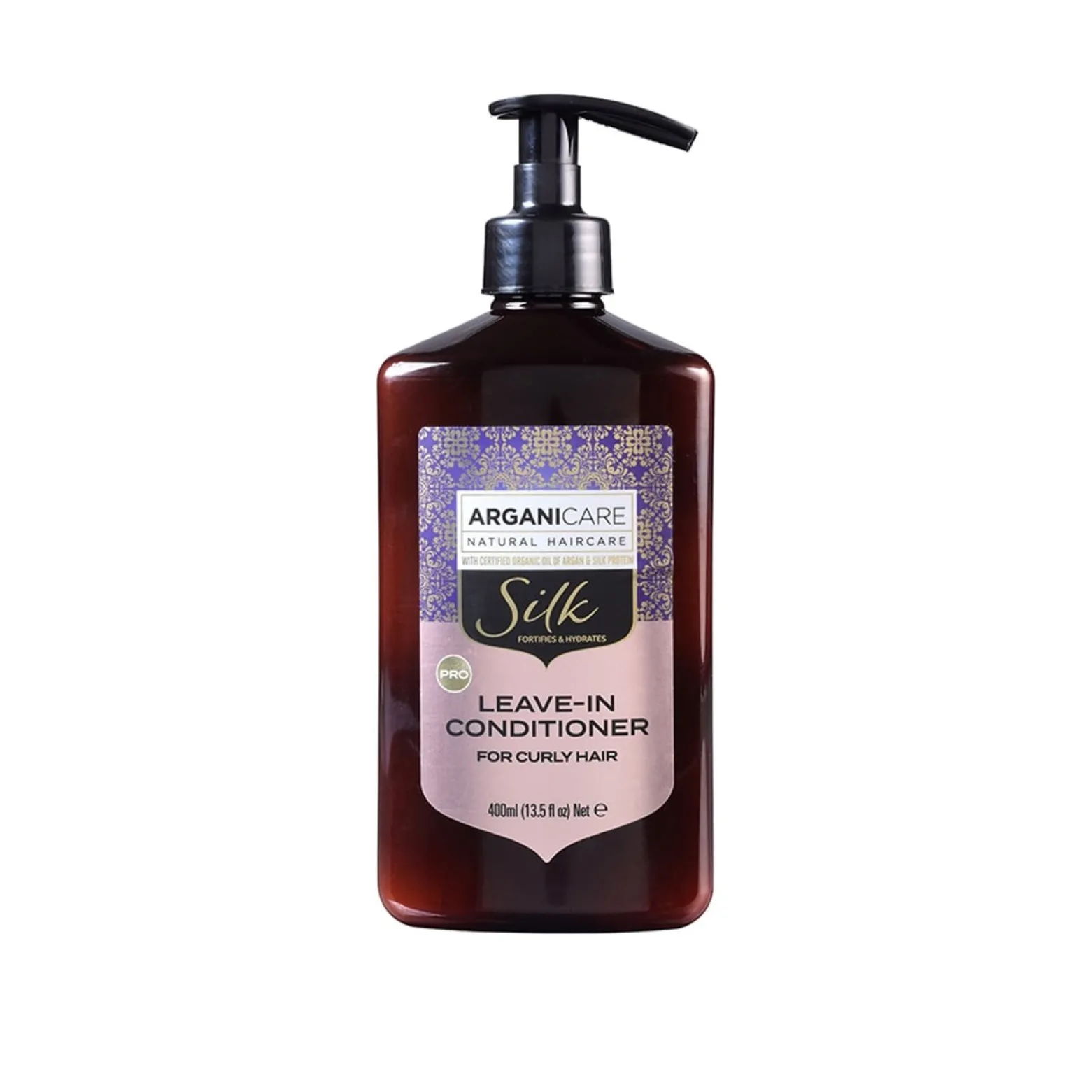 Arganicare Silk Leave-in Conditioner for Curly Hair 400ml (13.5floz)