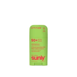 ATTITUDE Kids Sunly Mineral Sunscreen Stick Watermelon & Coco SPF50 60g (2.1oz)