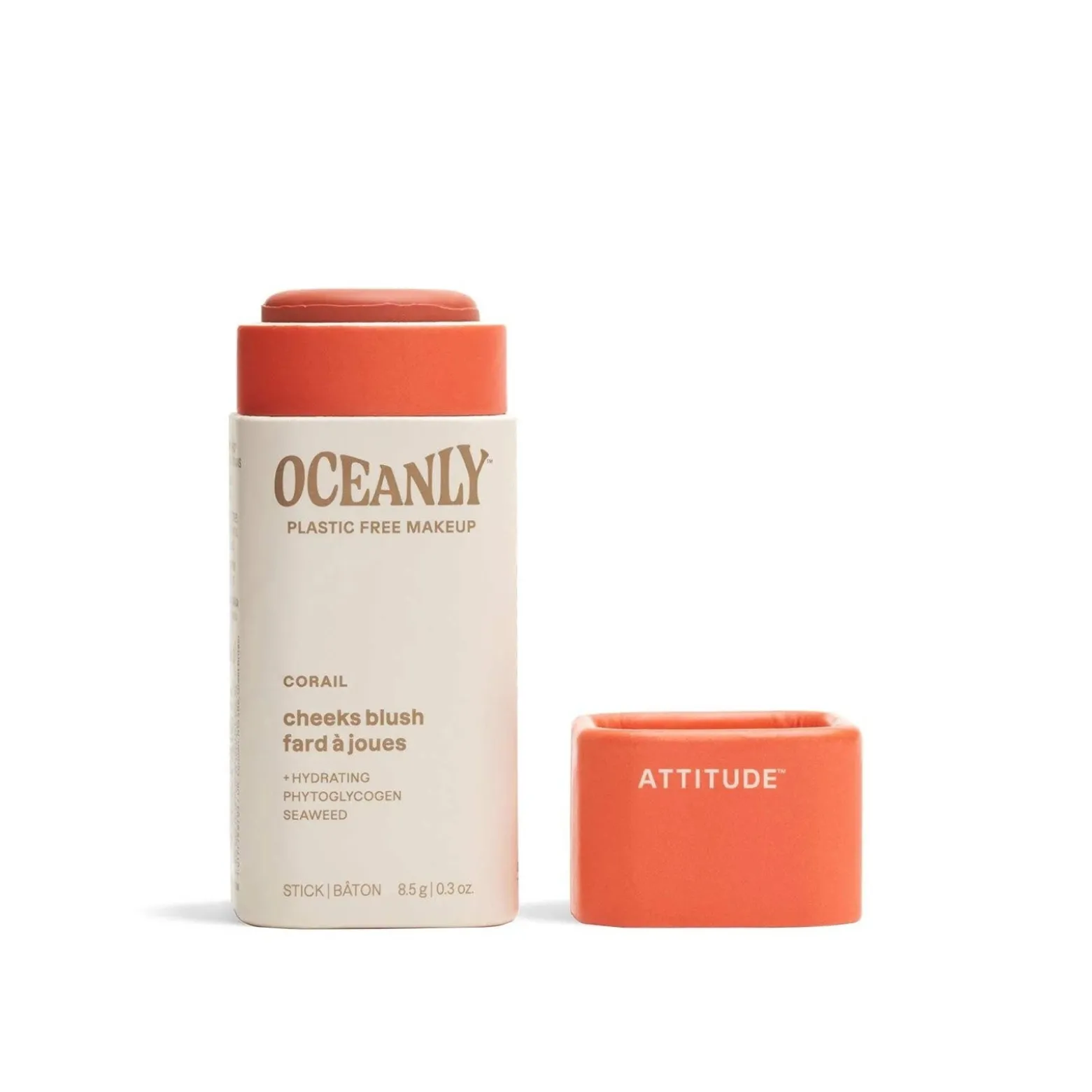 ATTITUDE Oceanly Cheeks Blush Stick Corail 8.5g (0.3oz)