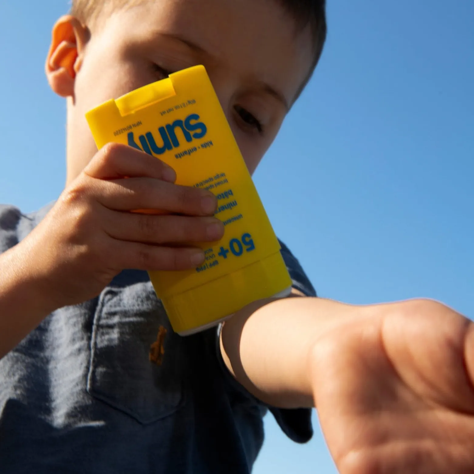 ATTITUDE Sunly Kids Unscented Mineral Sunscreen Stick SPF50+ 60g (2.1oz)