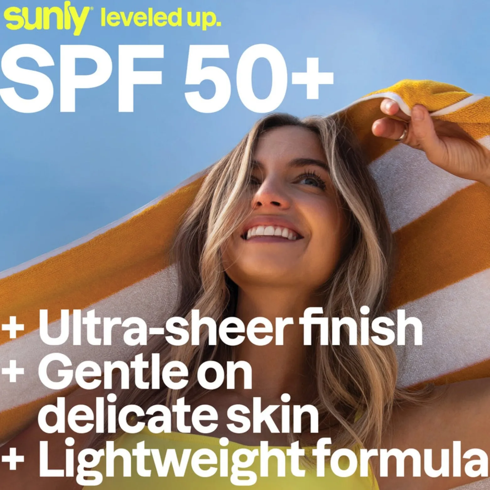ATTITUDE Sunly Mineral Sunscreen Spray SPF50+ Tropical Coco 75ml (2.5floz)