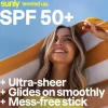 ATTITUDE Sunly Unscented Mineral Sunscreen Stick SPF50+ 60g (2.1oz)