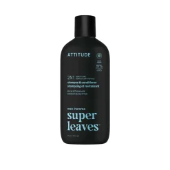 ATTITUDE Super Leaves Men 2-In-1 Shampoo & Conditioner Scalp Care Eucalyptus & Sage 415ml (14floz)