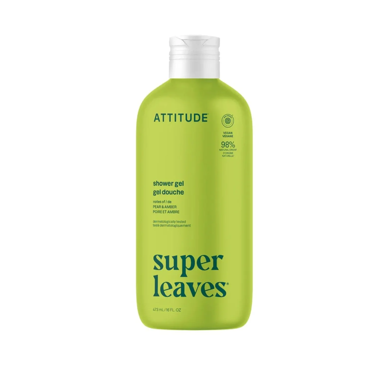 ATTITUDE Super Leaves Nourishing Shower Gel 473ml (16floz)