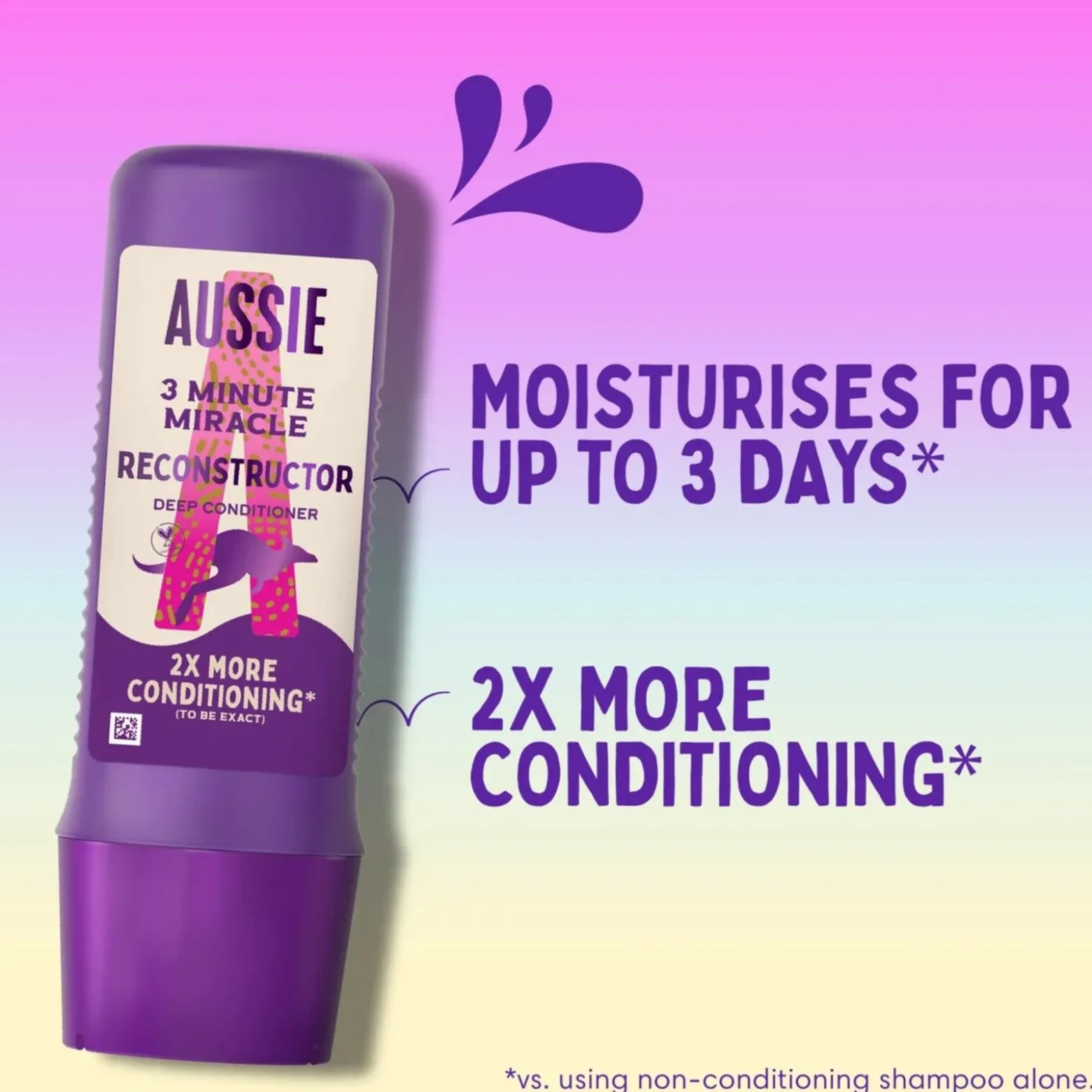 Aussie 3 Minute Miracle Reconstructor Deep Conditioner 250ml (8.45floz)