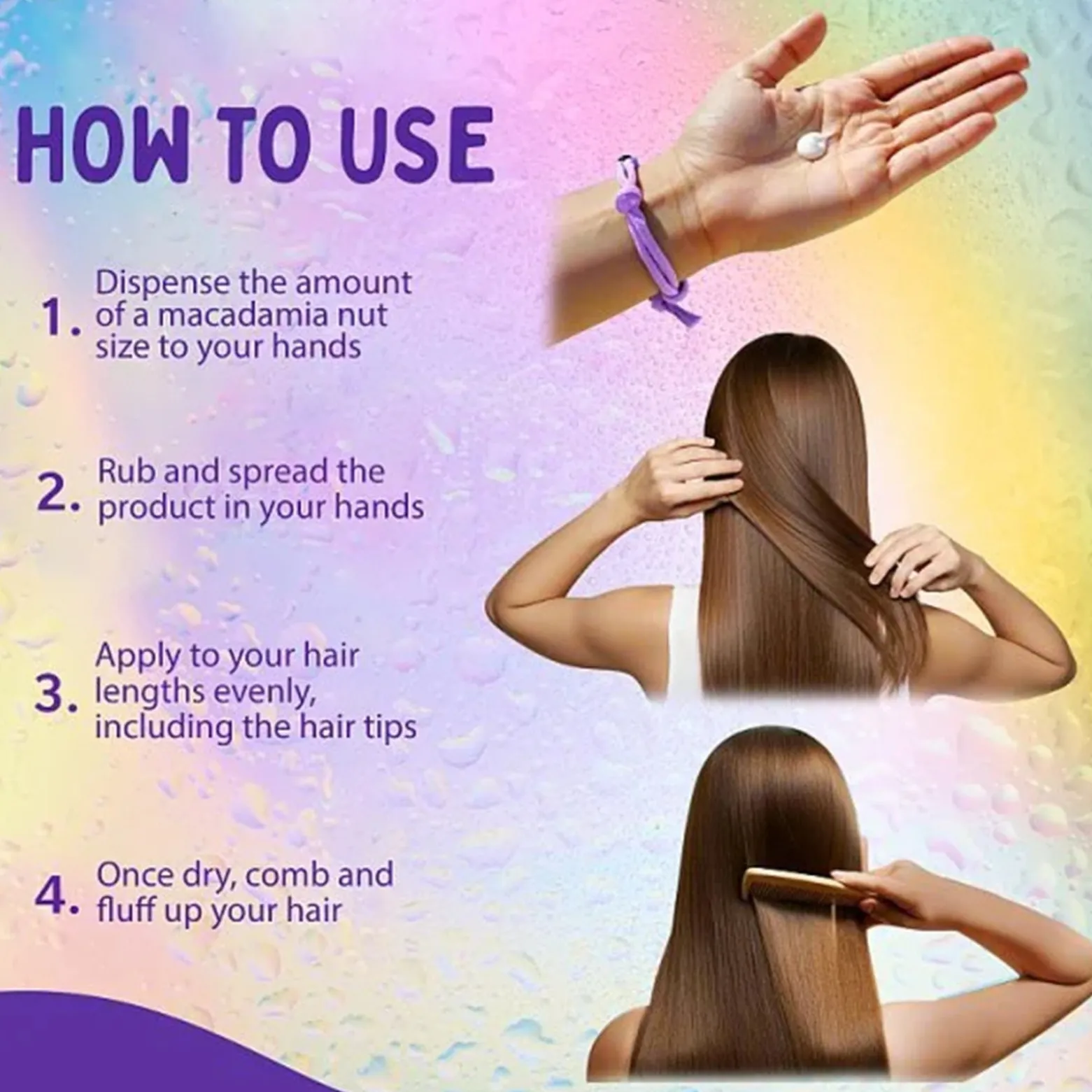 Aussie Frizz Off 24h Anti-Frizz Leave In Serum 160ml (5.4floz)