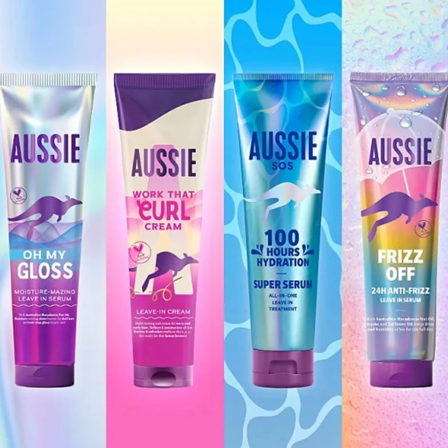 Aussie Frizz Off 24h Anti-Frizz Leave In Serum 160ml (5.4floz)