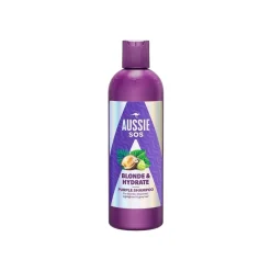 Aussie SOS Blonde & Hydrate Purple Shampoo 300ml (10.14floz)