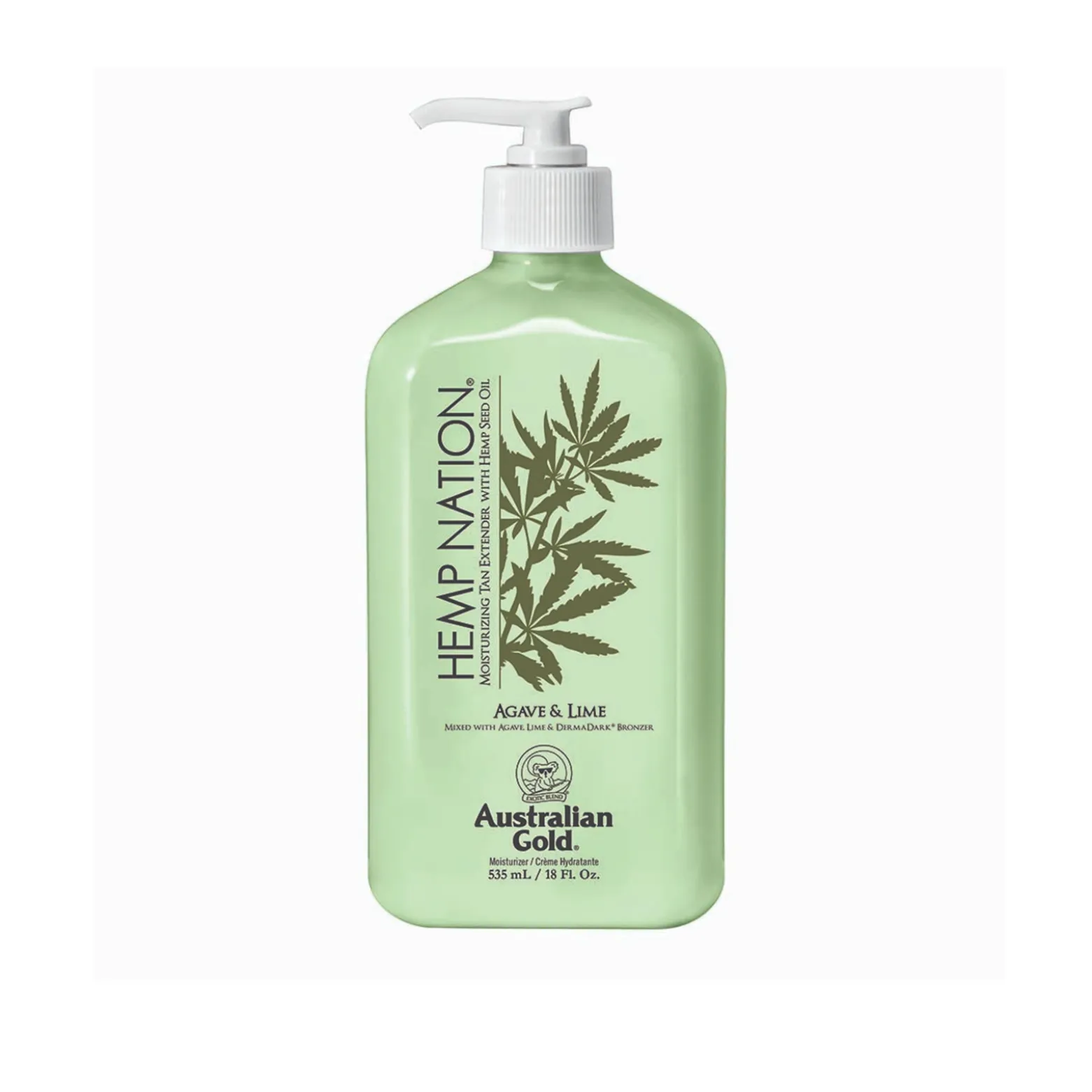 Australian Gold Hemp Nation Agave & Lime Moisturizing Tan Extender 535ml (18floz)