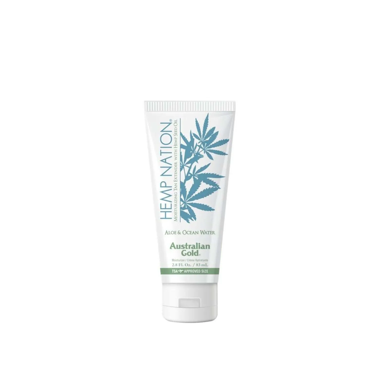 Australian Gold Hemp Nation Aloe & Ocean Water Moisturizing Tan Extender 83ml (2.8floz)