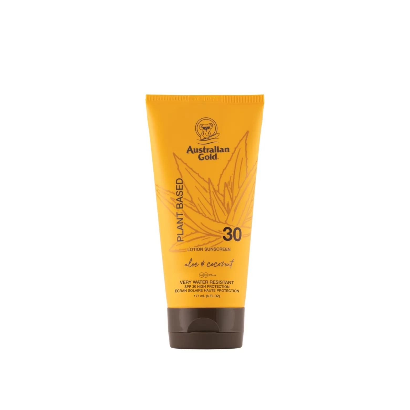 Australian Gold Plant Based Aloe & Coconut Lotion Sunscreen SPF30 177ml (6.0floz)