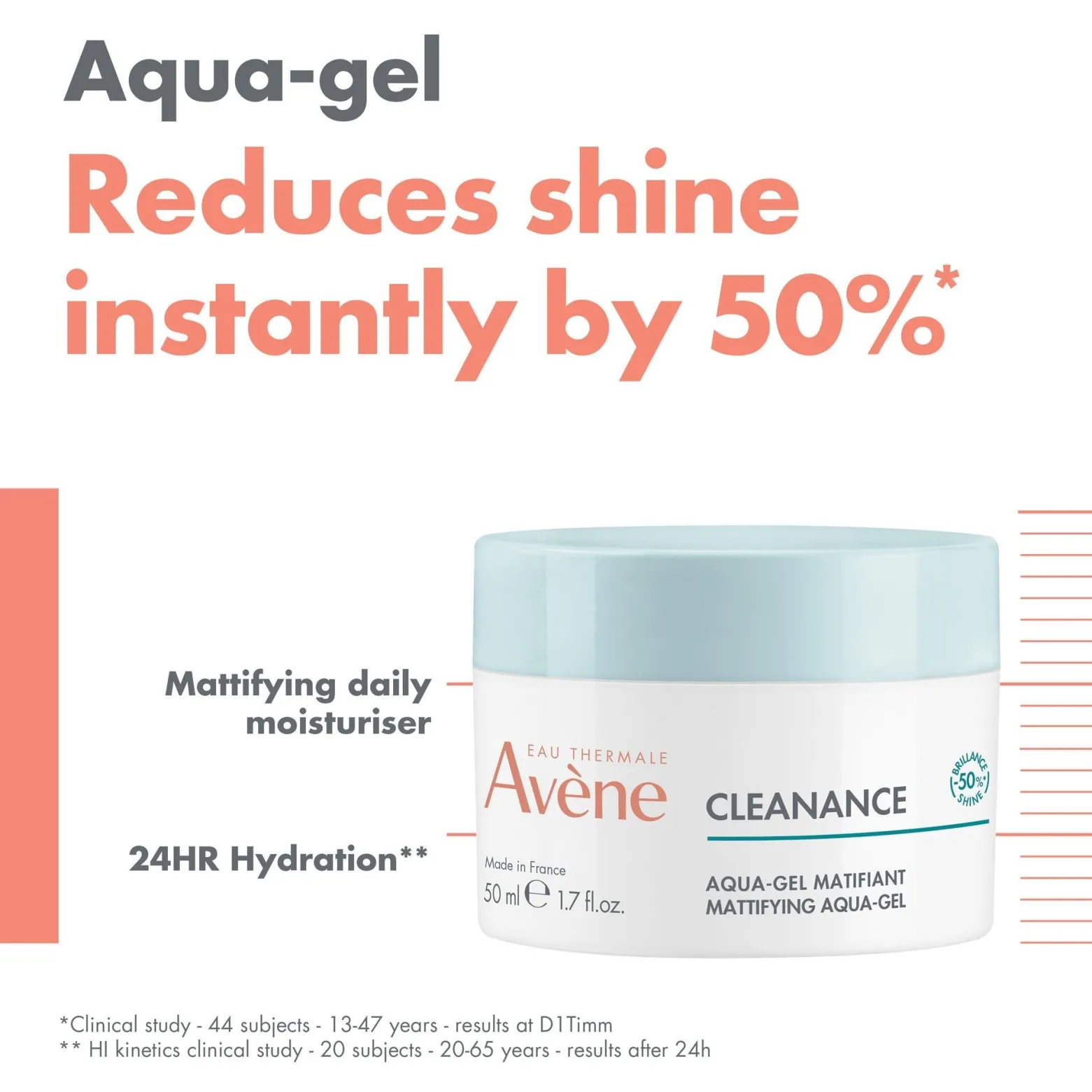 Avène Cleanance Mattifying Aqua-Gel 50ml (1.7floz)