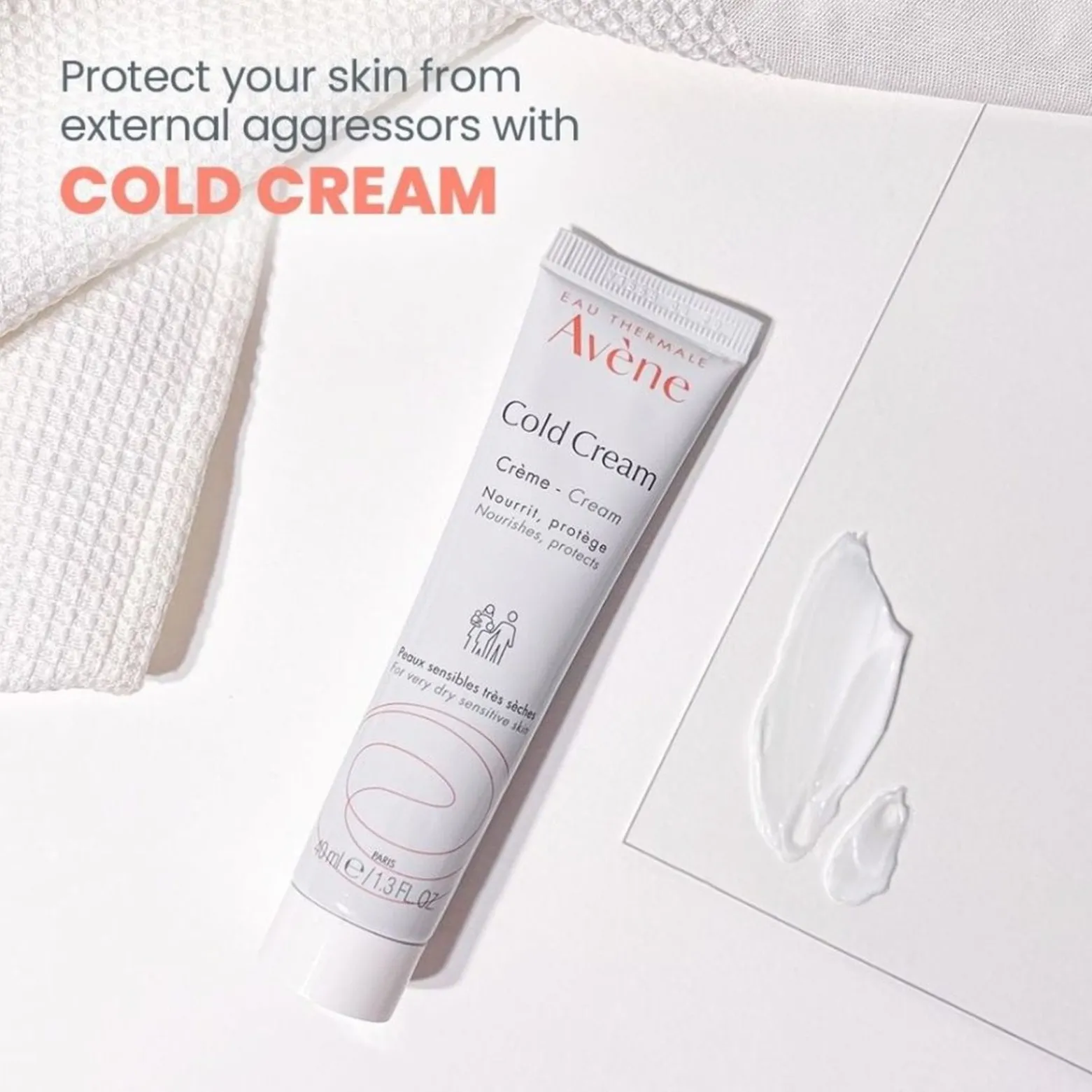 Avène Cold Cream Nourishing Cream 100ml (3.38floz)