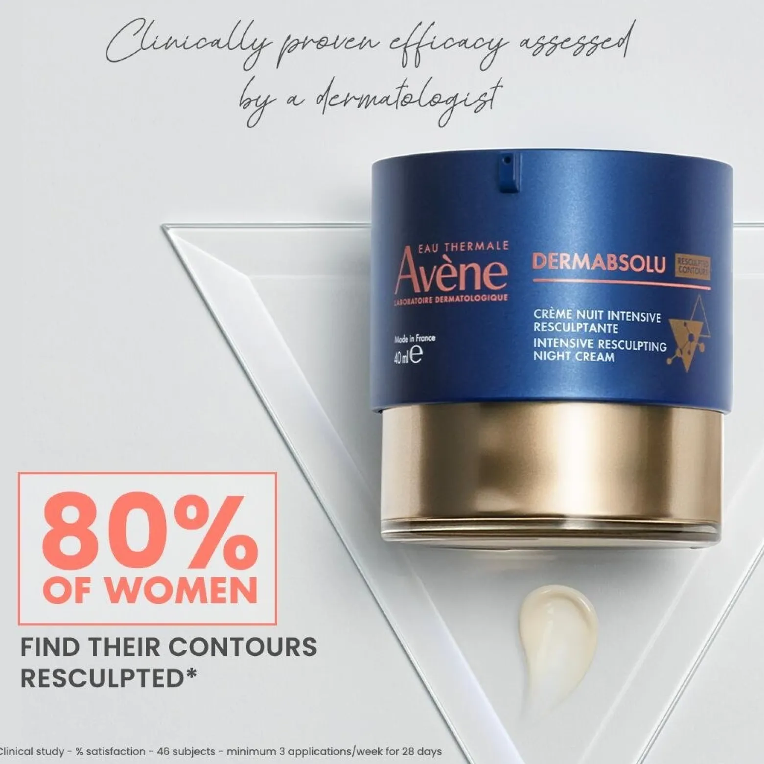 Avène Dermabsolu Intensive Resculpting Night Cream Anti-Aging 40ml (1.35floz)