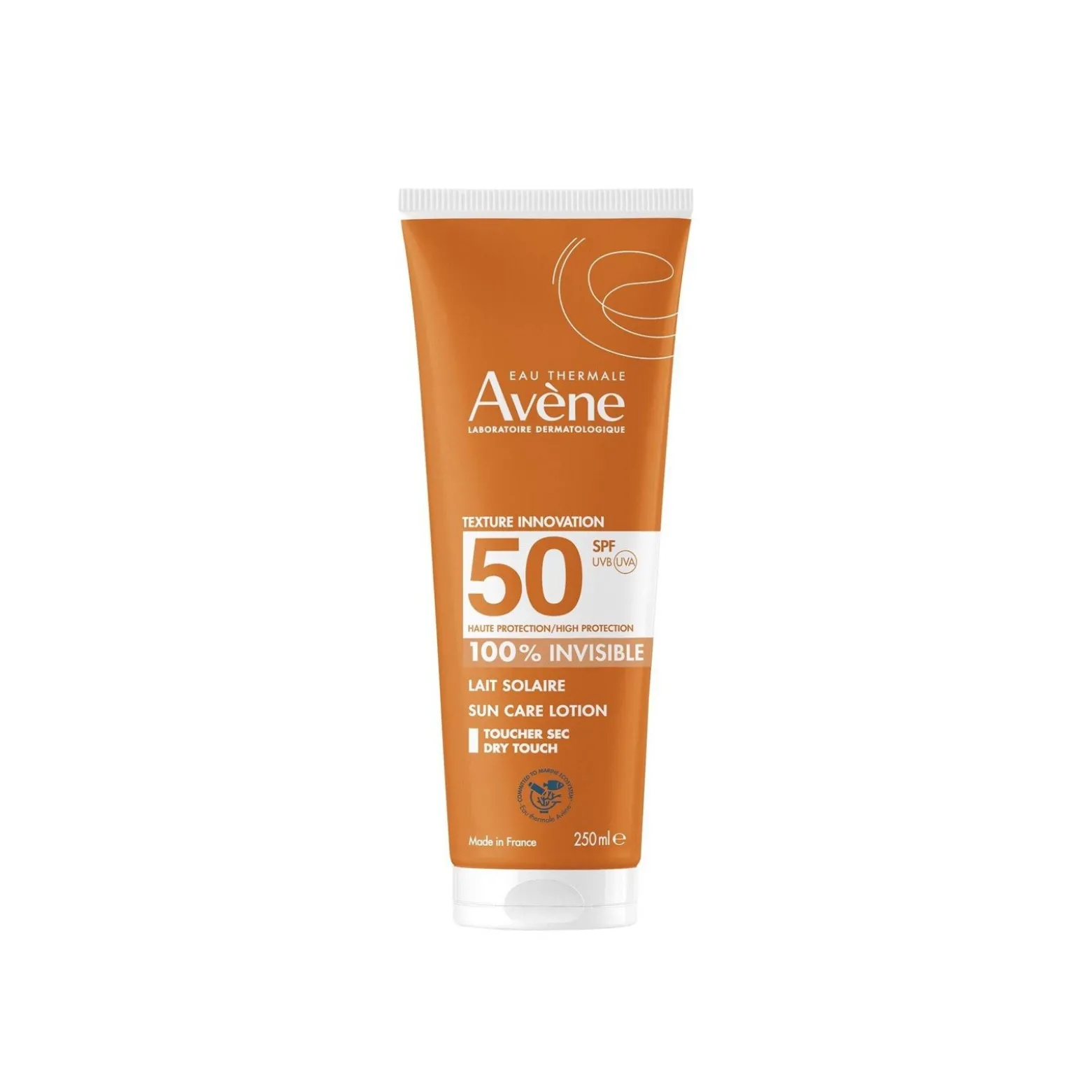 Avène Sun High Protection 100% Invisible Sun Care Sunscreen Lotion SPF50 250ml (8.45floz)