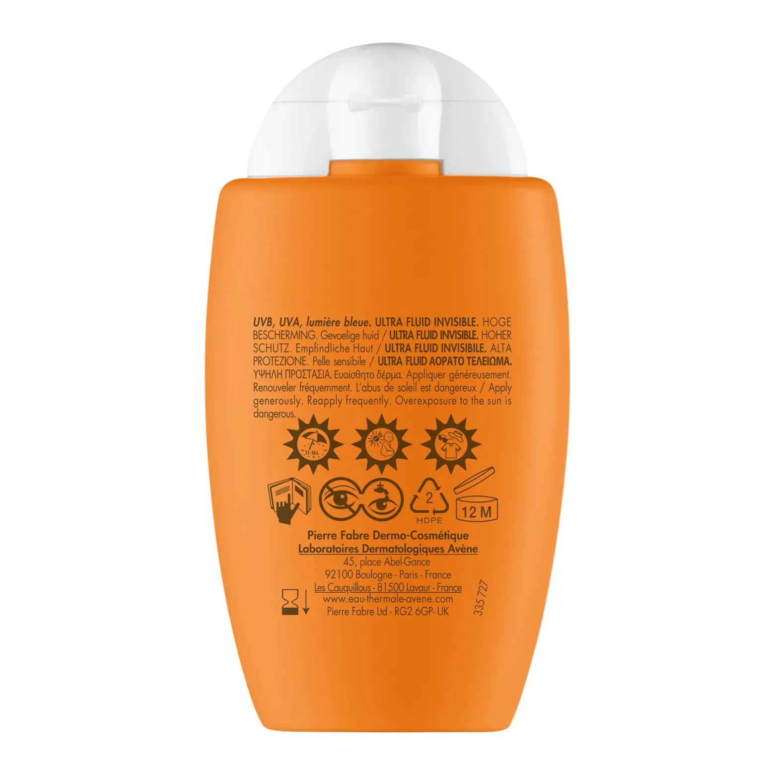 Avène Sun Ultra-Mat Fluid SPF50 Sunscreen 50ml (1.69fl oz)