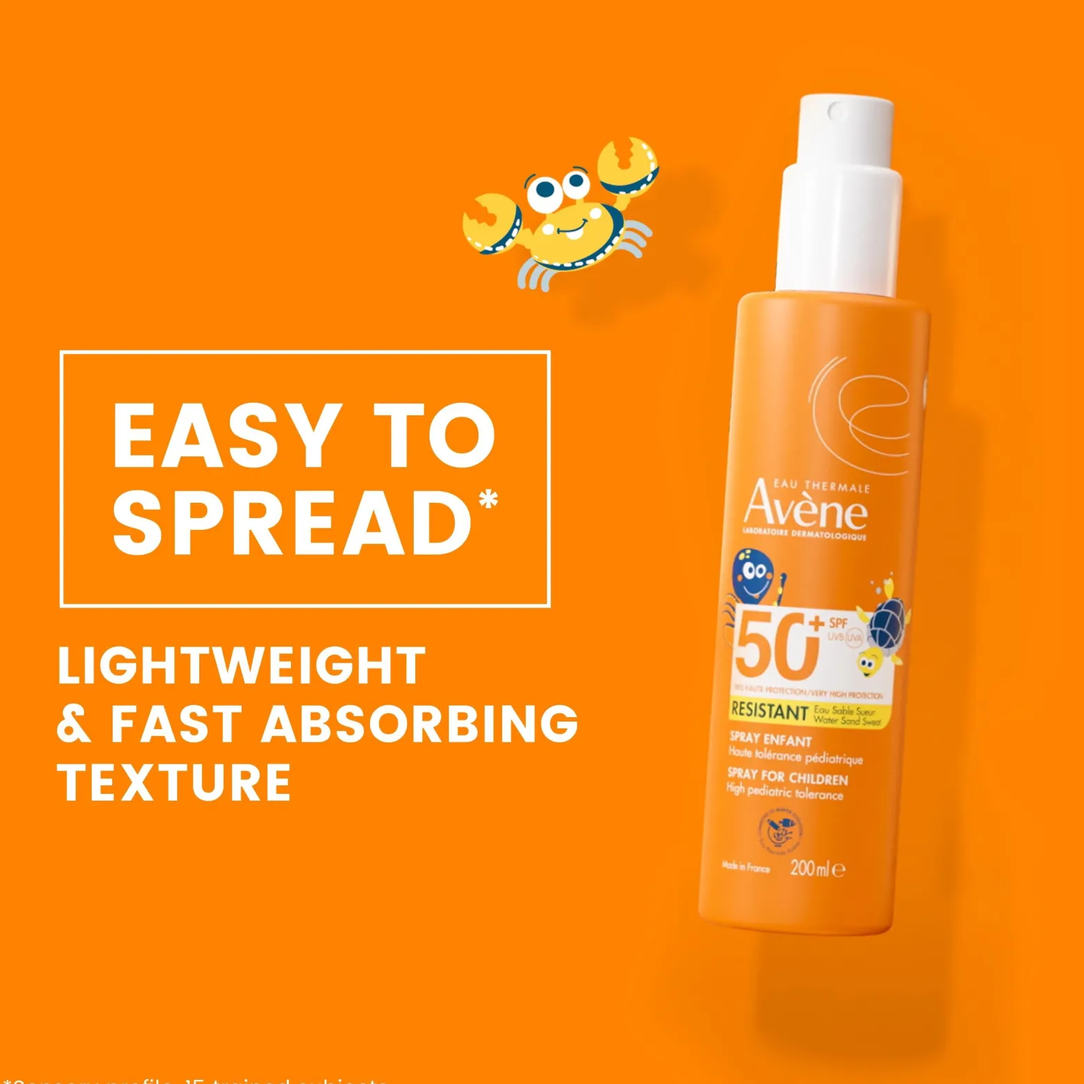 Avène Sun Very High Protection Resistant Sunscreen Spray for Children SPF50+ 200ml (6.76floz)