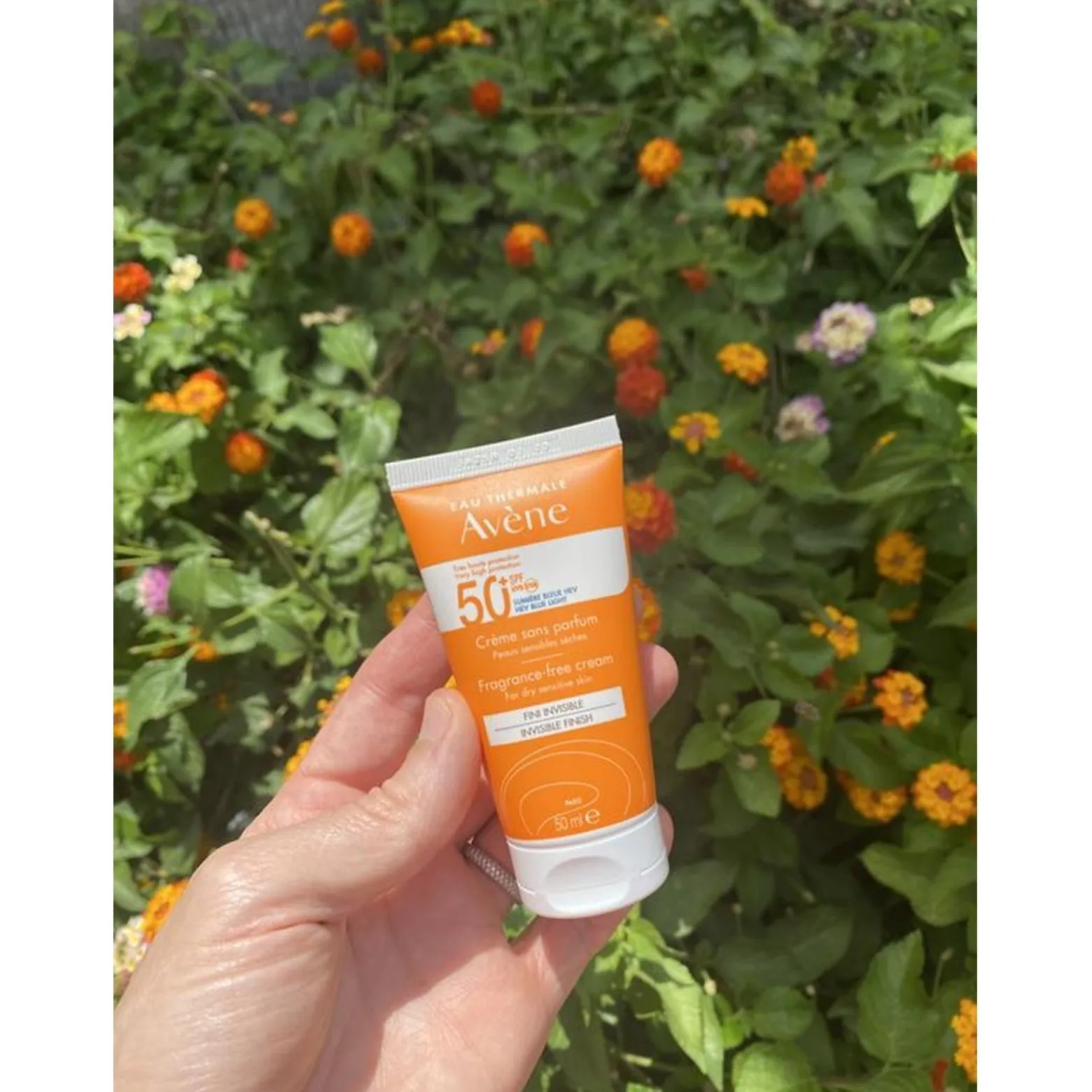 Avène Sun Very High Protection Cream Fragrance-Free SPF50+ Sunscreen 50ml (1.69floz)