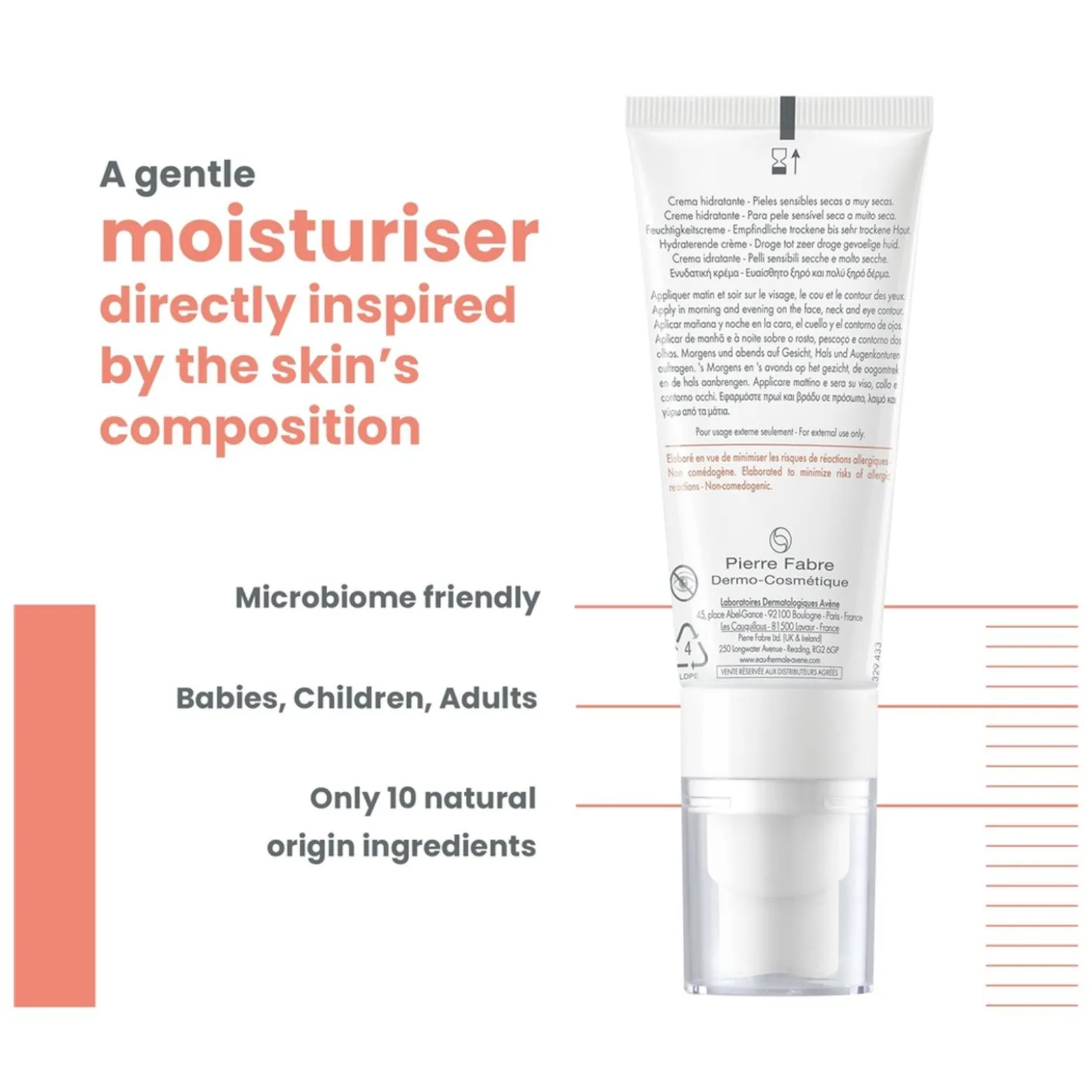 Avène Tolérance Hydra-10 Hydrating Cream 40ml (1.3floz)