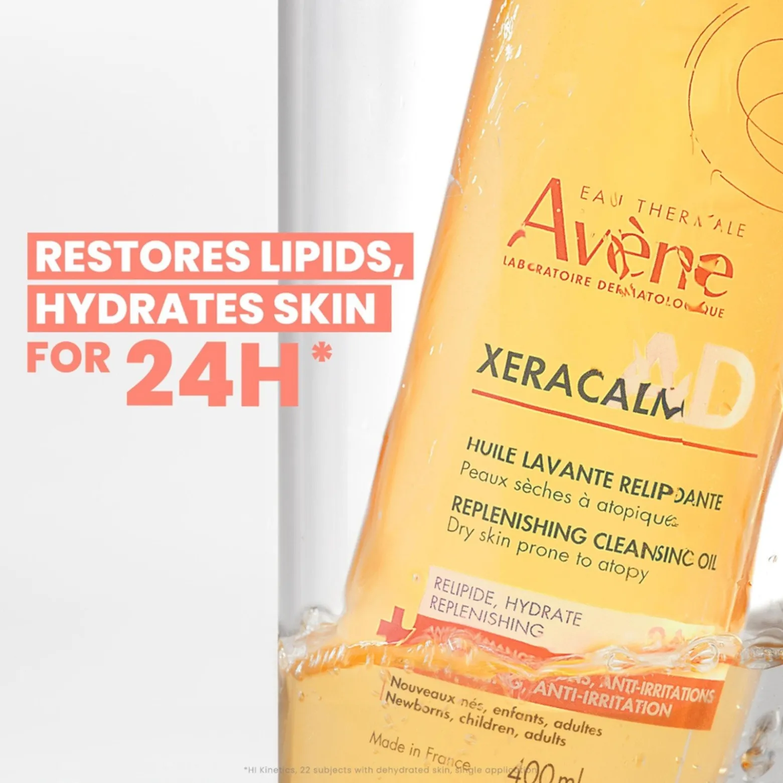 Avène XeraCalm A.D Replenishing Cleansing Oil 1L (33.8floz)
