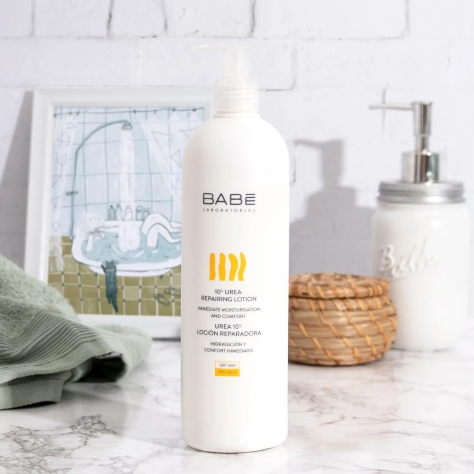 Babé 10% Urea Repairing Lotion 500ml (16.91floz)