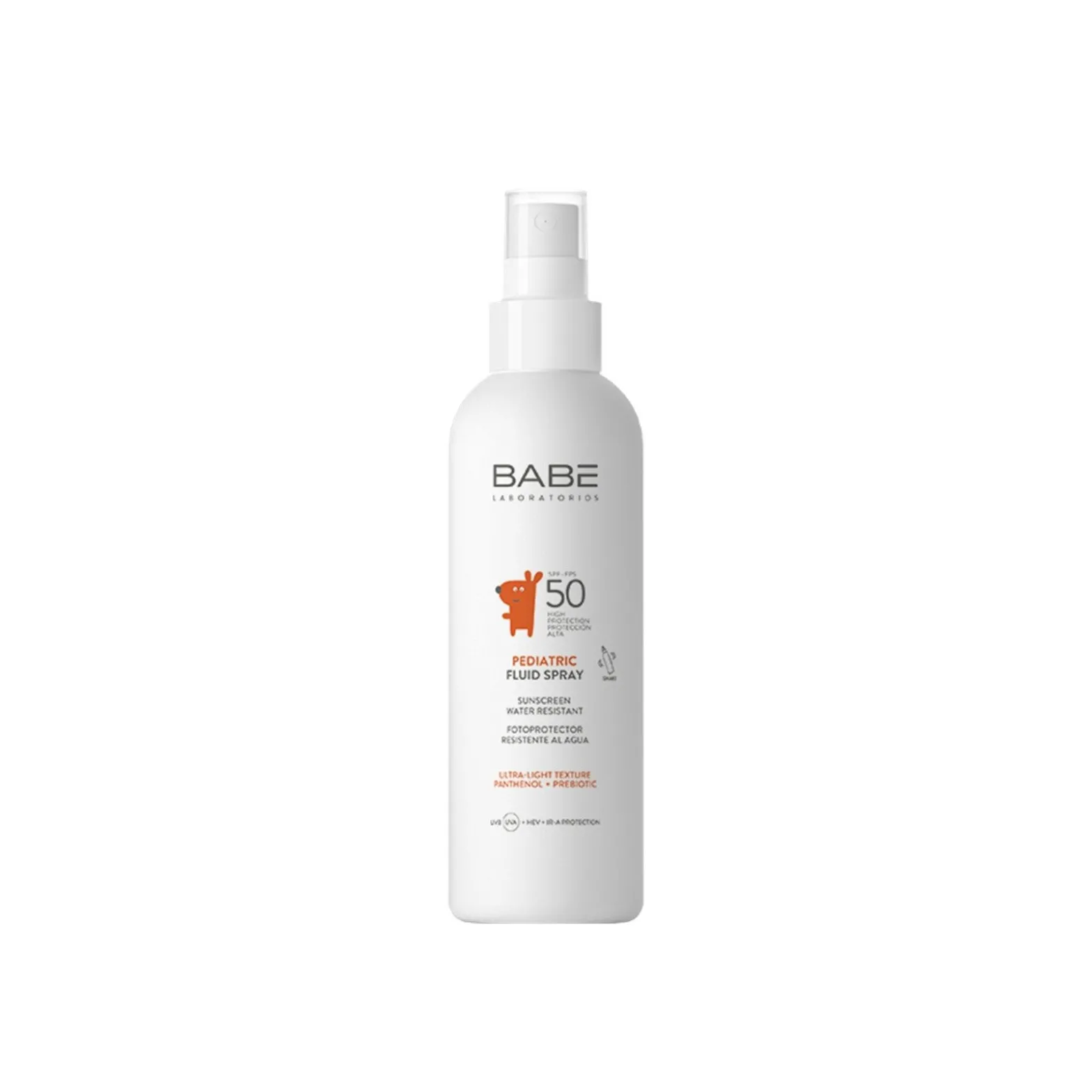 Babé Pediatric Fluid Spray Sunscreen SPF50 200ml (6.7floz)