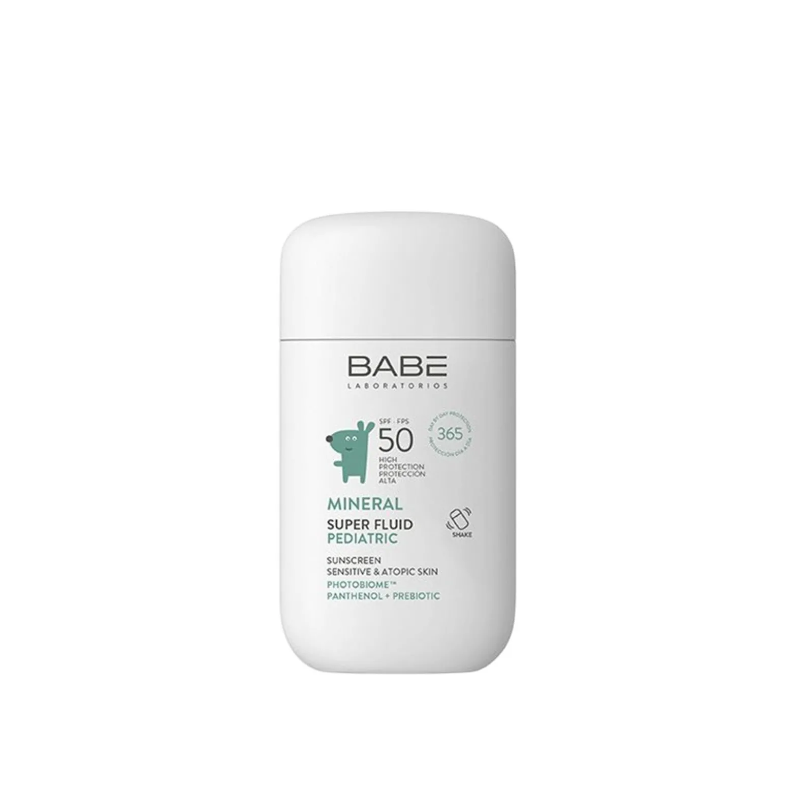 Babé Super Fluid Mineral Pediatric Sunscreen SPF50 50ml (1.7floz)