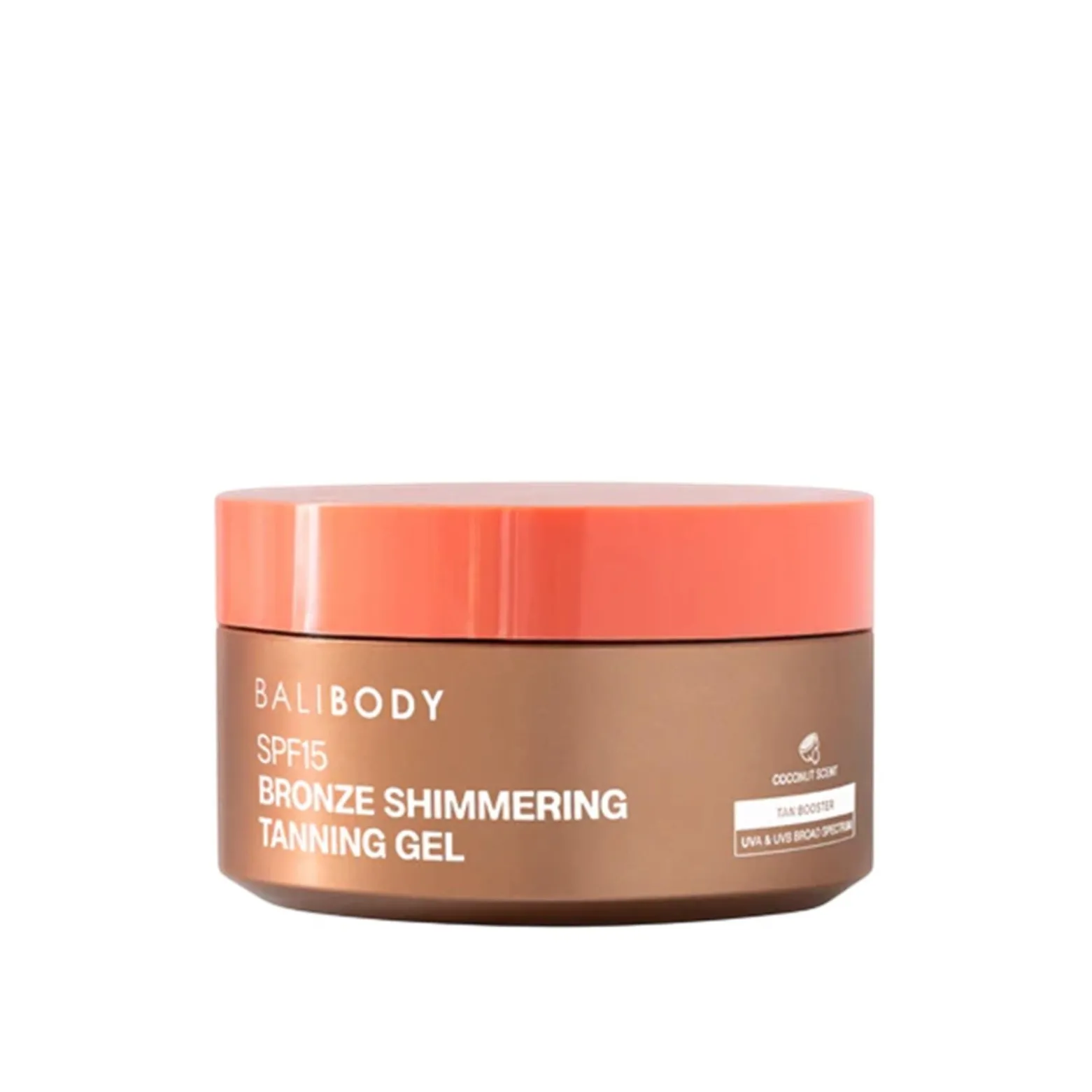 Bali Body Bronze Shimmering Tanning Gel SPF15 Coconut Scent 150g (5.07oz)