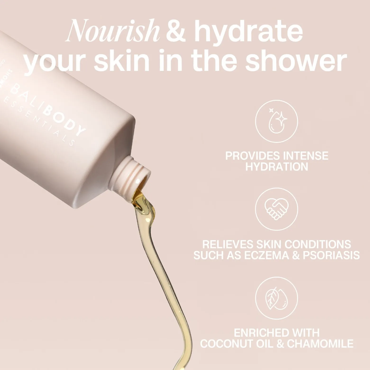 Bali Body Essentials Shower Oil 250ml (8.4floz)
