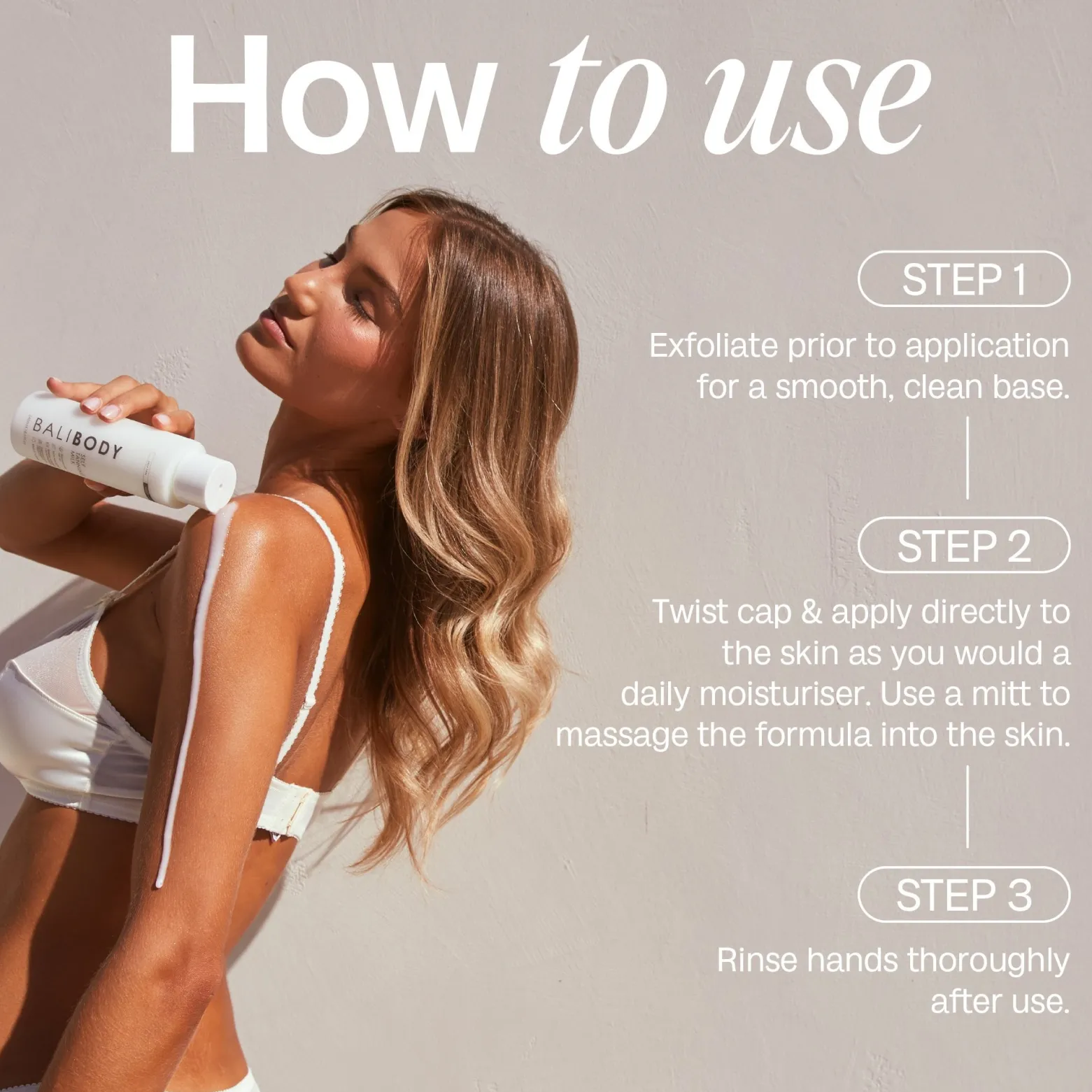 Bali Body Self Tanning Milk 240ml (8.11floz)