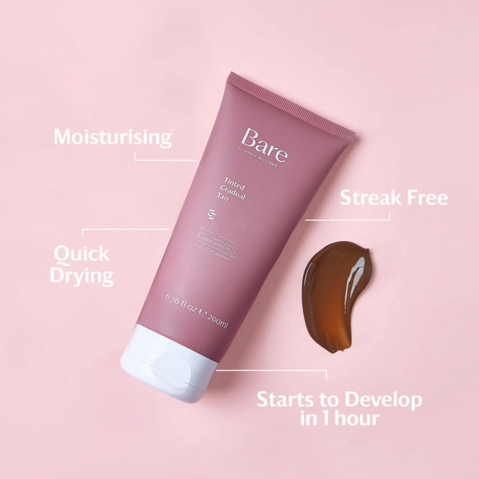 Bare by Vogue Tinted Gradual Tan 200ml (6.76floz)