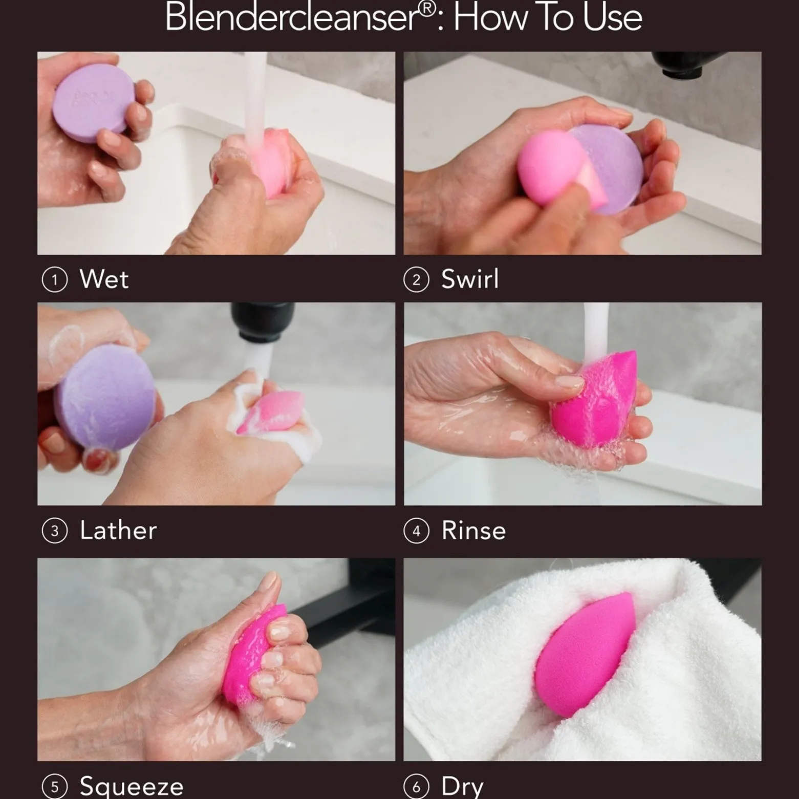 beautyblender Tool Scrub Lavender Exfoliating Solid Soap 28.3g (1oz)