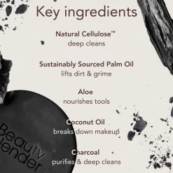 beautyblender Tool Scrub Charcoal Extra Strength Exfoliating Solid Soap 28.3g (1oz)