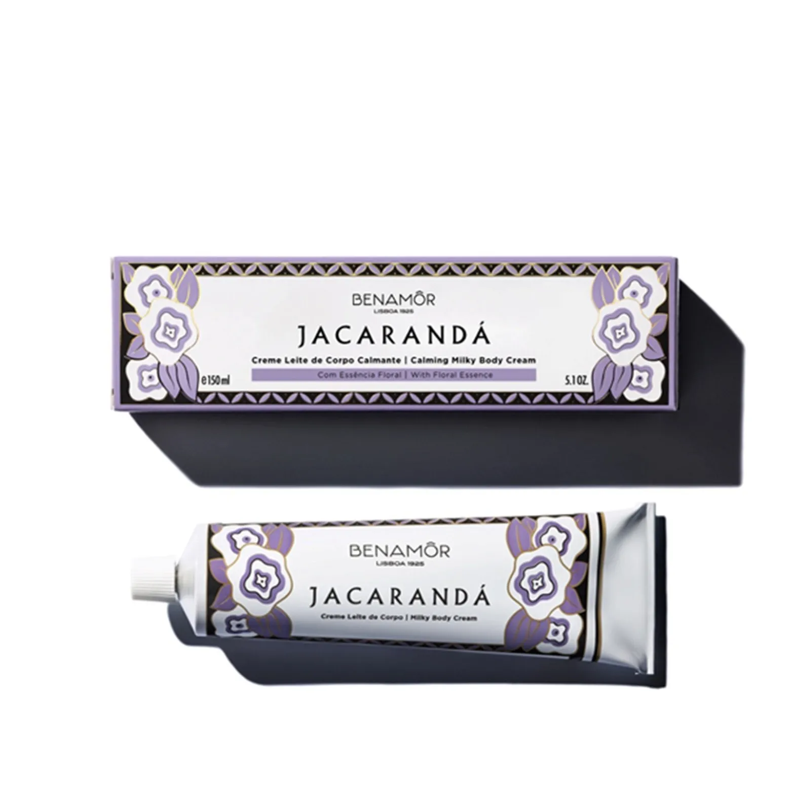 Benamôr Jacarandá Calming Milky Body Cream 150ml (5.1floz)