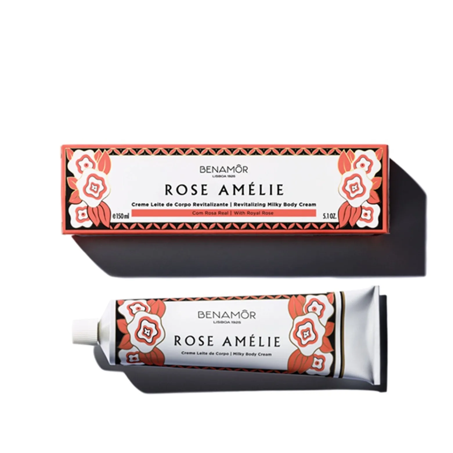 Benamôr Rose Amélie Revitalizing Milky Body Cream 150ml (5.1floz)