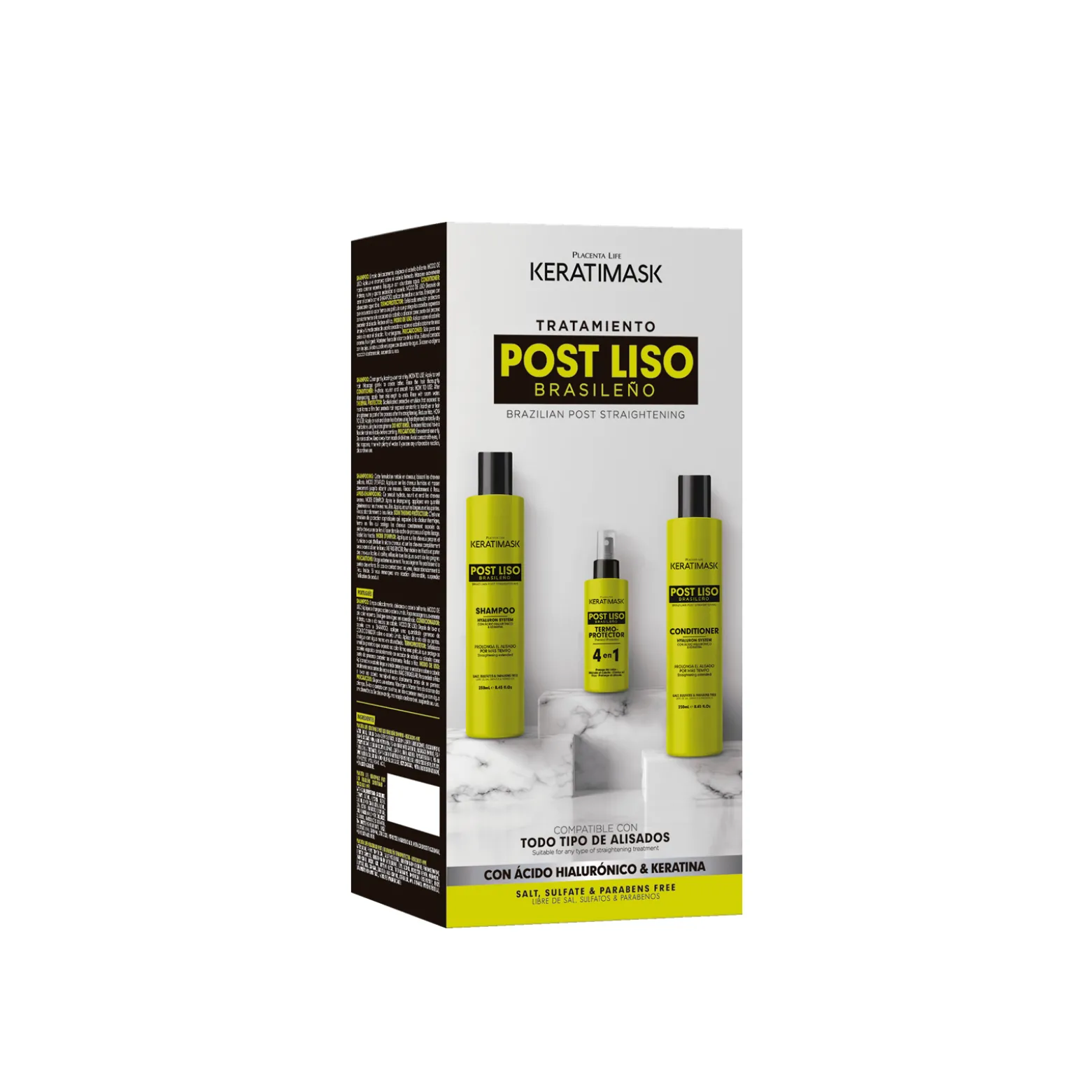 BeNatural Keratimask Brazilian Post Straightening Kit