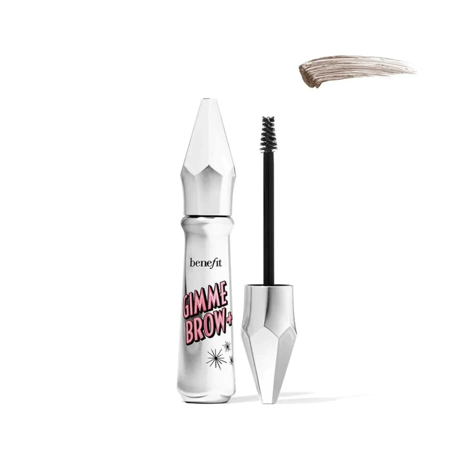 benefit Gimme Brow+ Brow-Volumizing Fiber Gel 3 Neutral Light Brown 3g (0.1oz)