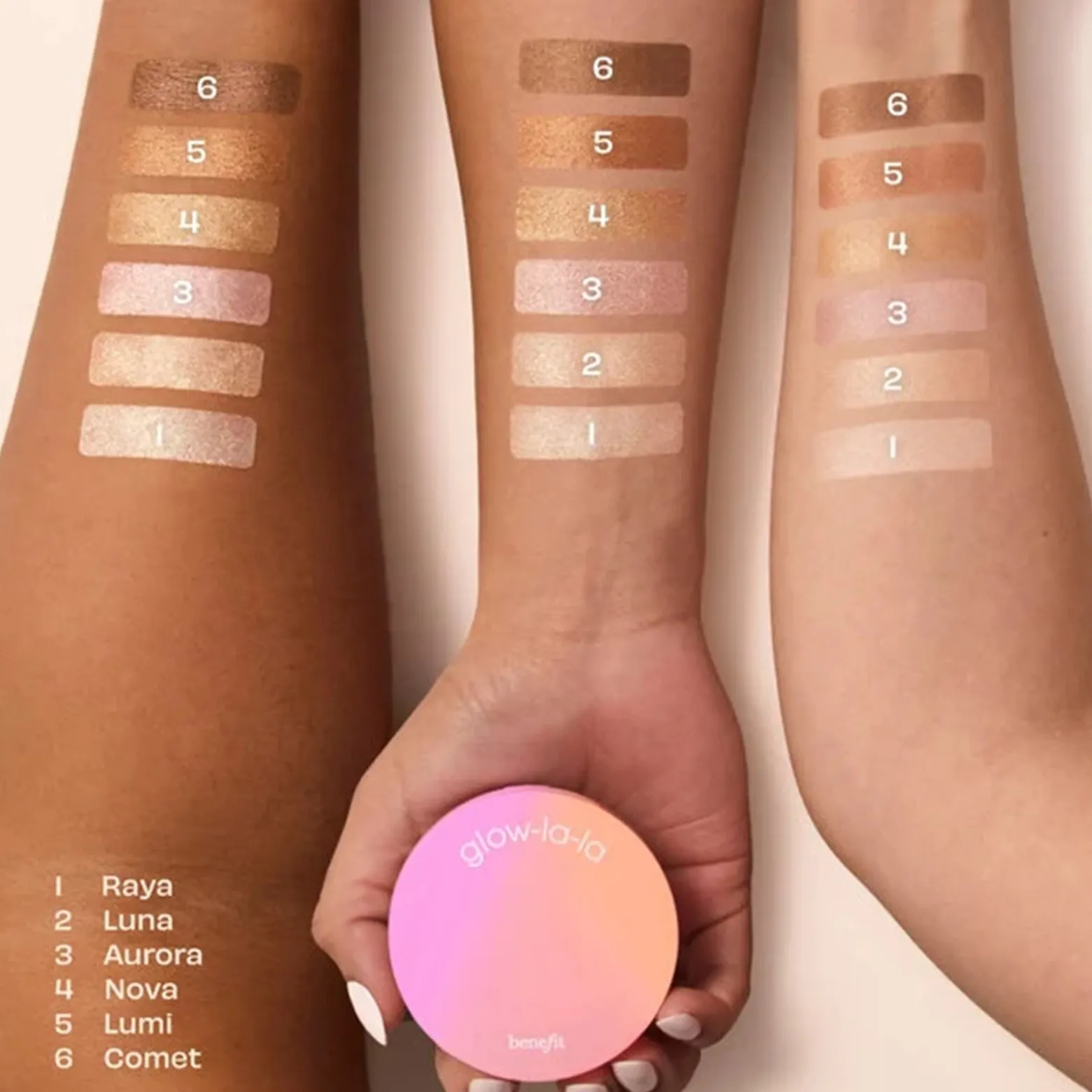 benefit Glow-la-la Velvet Gleam Highlighter Aurora 3g (0.1oz)