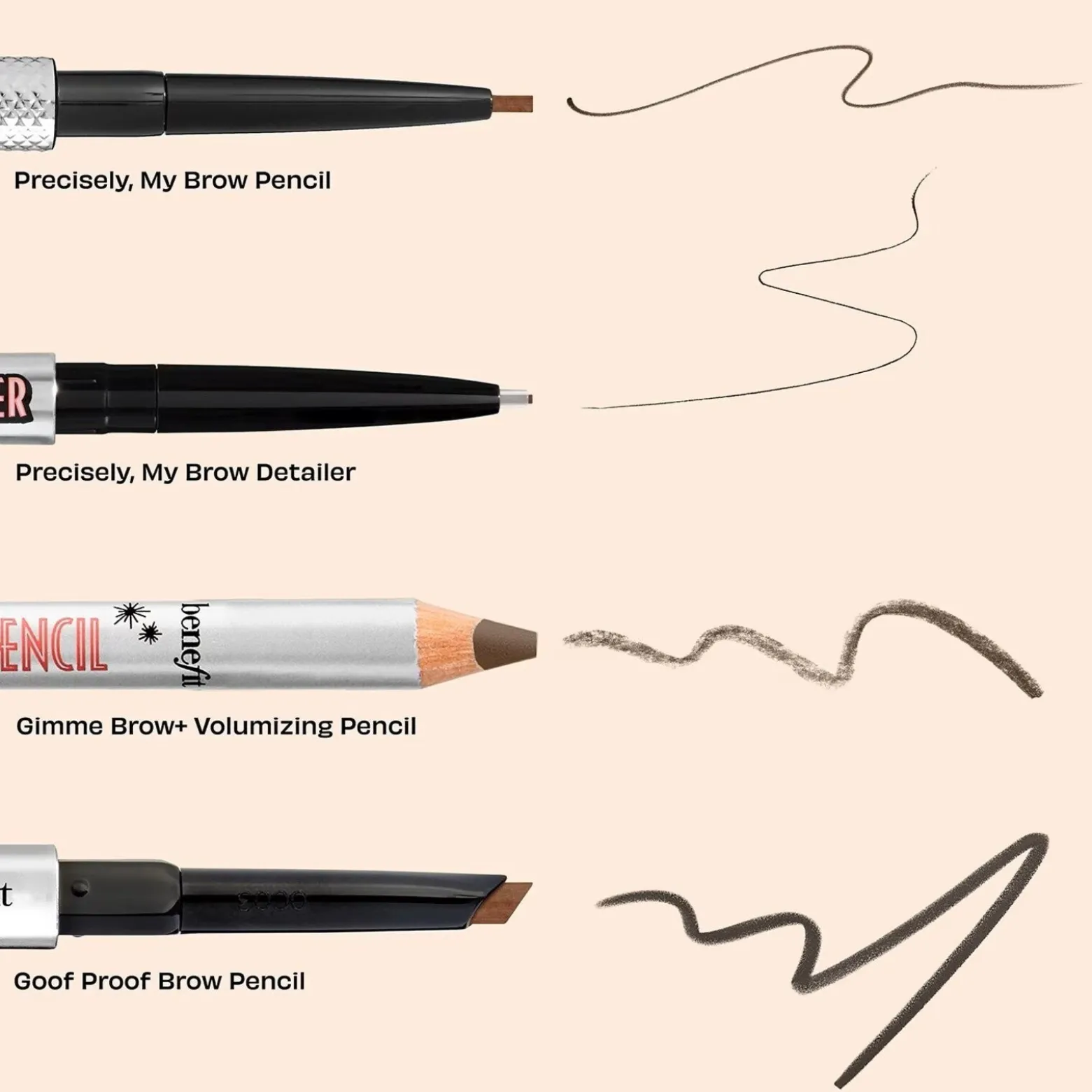 benefit Precisely, My Brow Pencil Ultra-Fine Brow Defining Pencil 2.5 Neutral Blonde 0.08g (0.002oz)