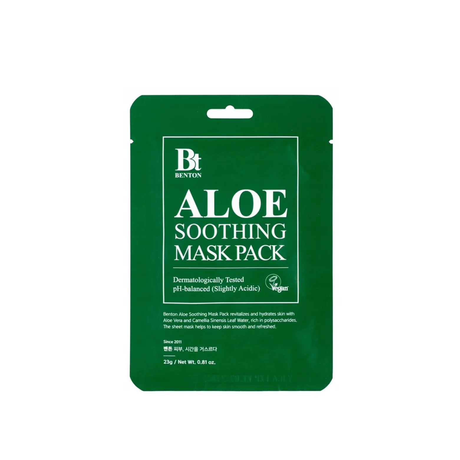 Benton Aloe Soothing Mask 23g (0.81oz)