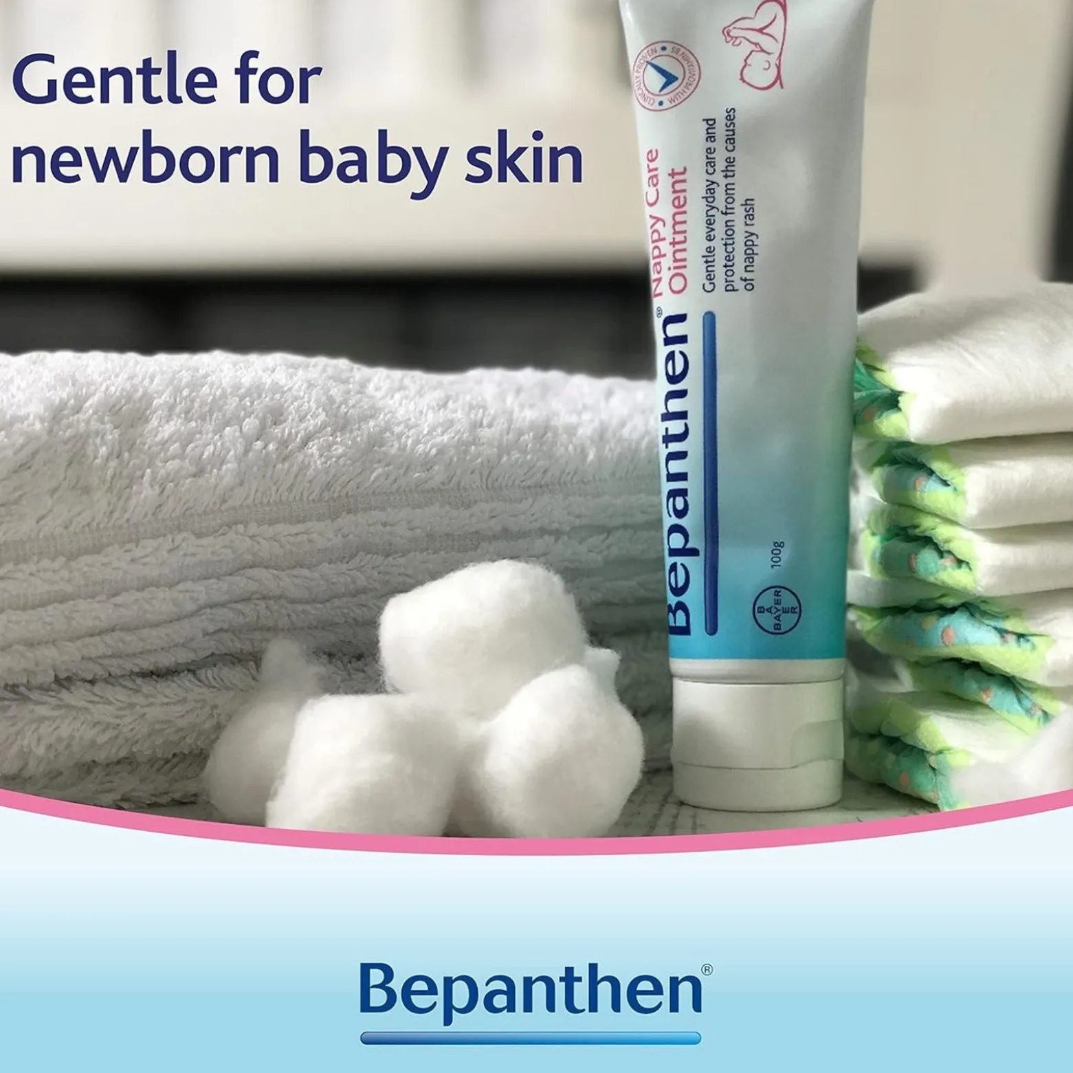 Bepanthen Baby Nappy Care Ointment 100g (3.53oz)