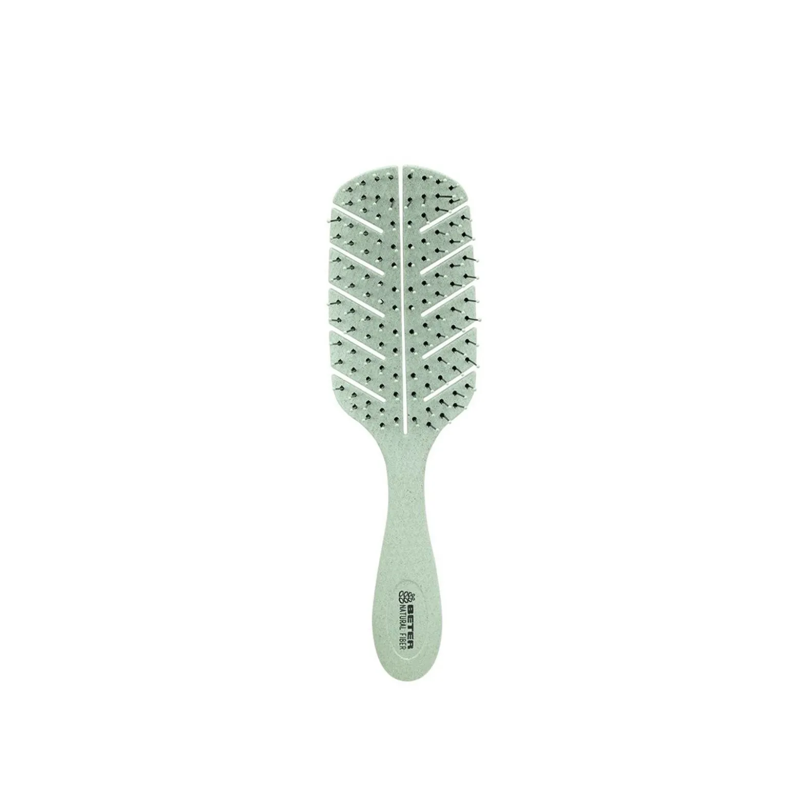 Beter Natural Fiber Detangling Brush Green