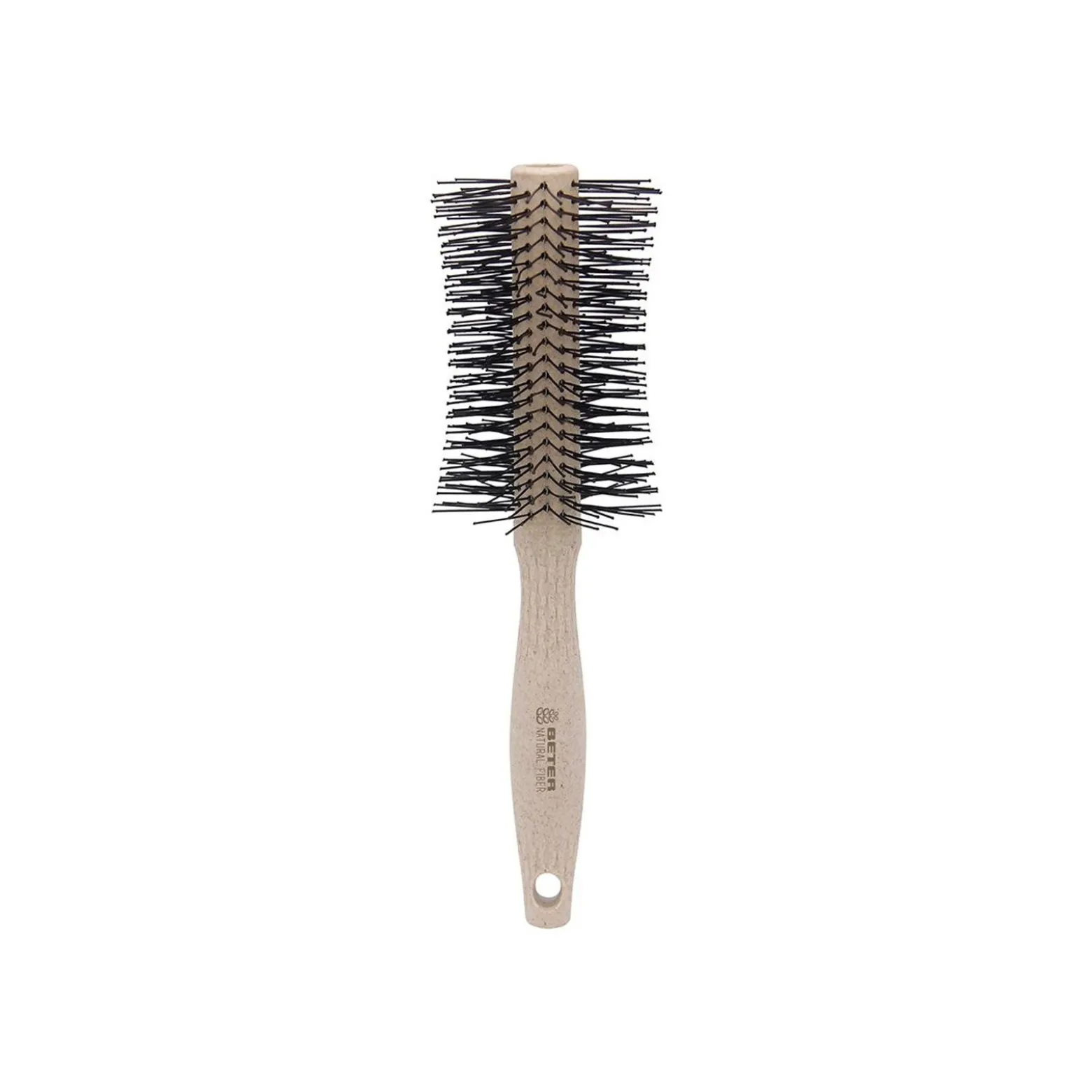 Beter Natural Fiber Round Style Brush Beige 73mm