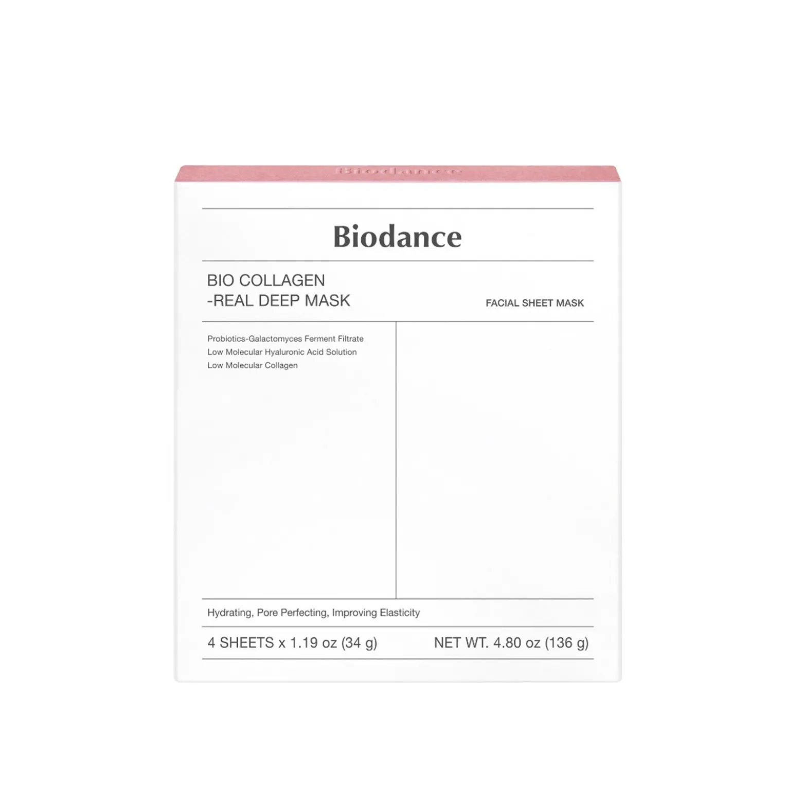 Biodance Bio Collagen Real Deep Mask x4 (1.19oz x4)